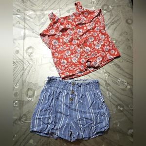 Little Lass Tank and Shorts Set, sz 6